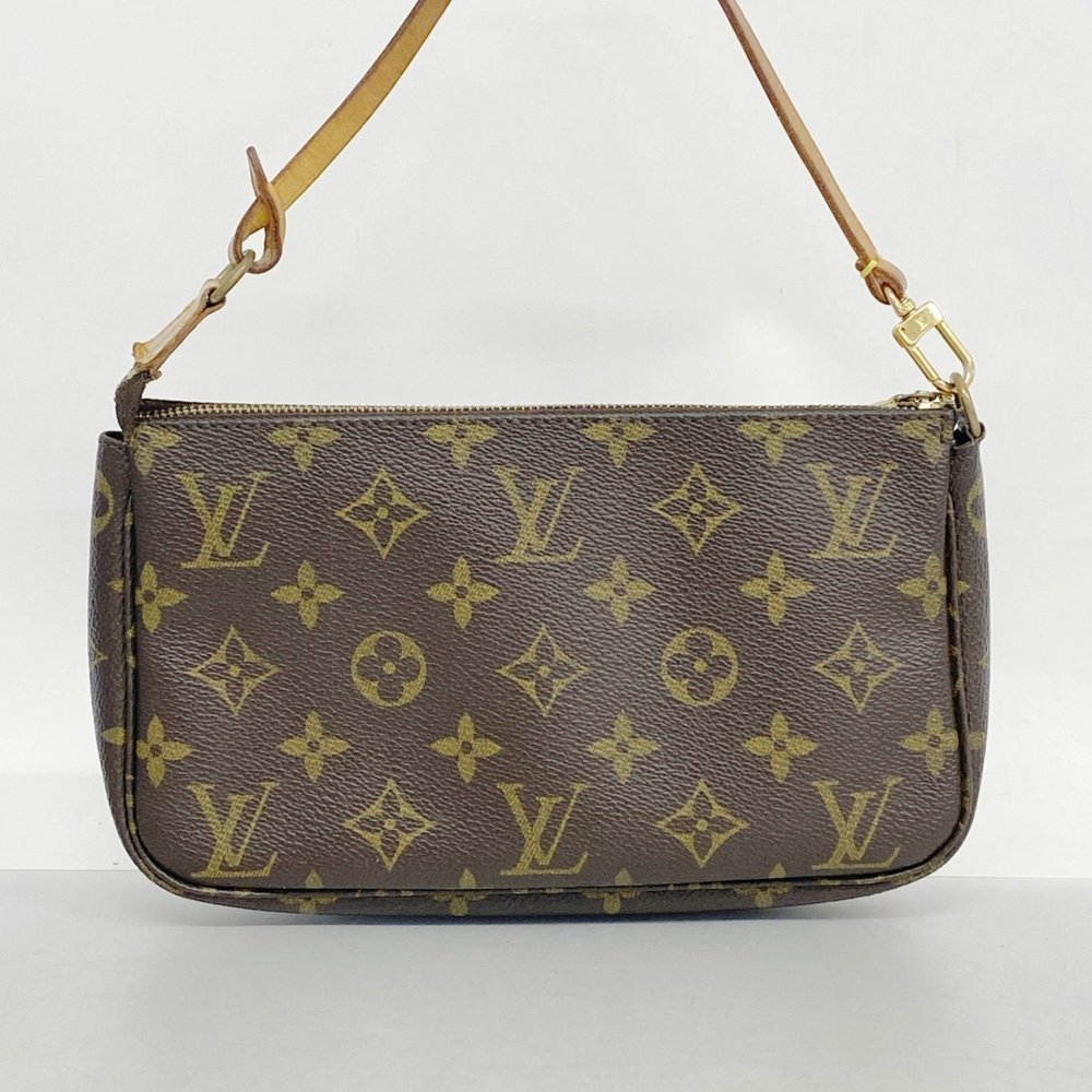Louis Vuitton Pouch Monogram Pochette Accessoires M51980 Brown Women's - Picture 10 of 10